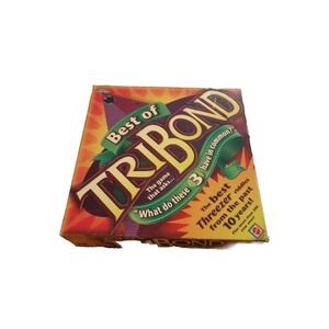 2001 Best of Tribond "What Do These 3 Have in Common?" Mattel Board Game